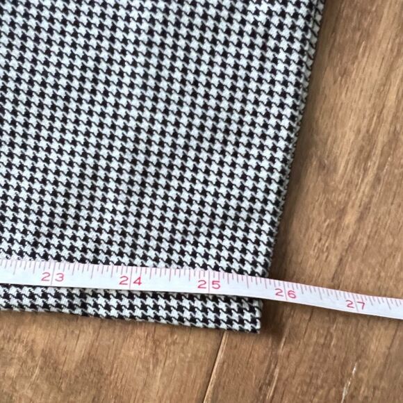 Talbots Hampshire Ankle Pants Size 16P Petite Houndstooth Black/White - Picture 9 of 9